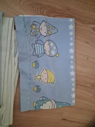 Sábanas Cuna Niño Estrellas y Gnomos