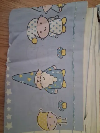 Sábanas Cuna Niño Estrellas y Gnomos