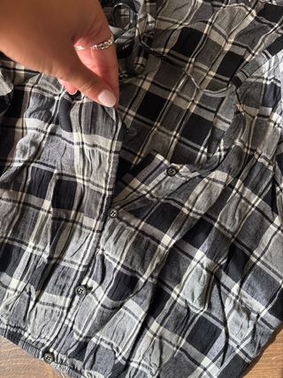 Camisa cuadros Mango Teens