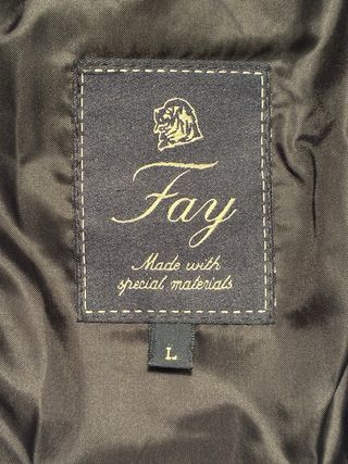 Cappotto caban doppiopetto Fay