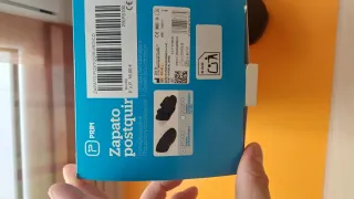 Zapato Ortopédico Postquirúrgico Negro