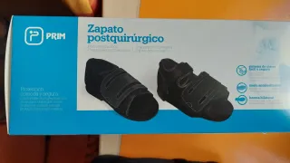 Zapato Ortopédico Postquirúrgico Negro