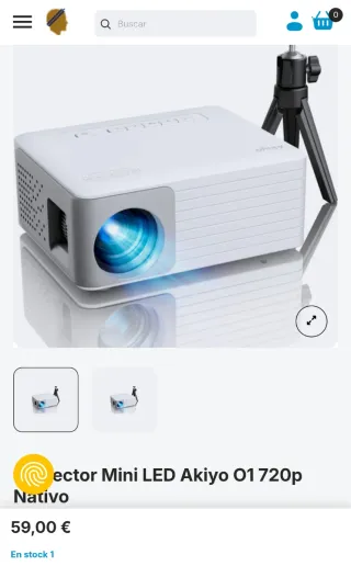 Proyector Akiyo 01 Mini