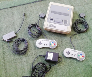 Consola Super Nintendo SNES Beige + Accesorios