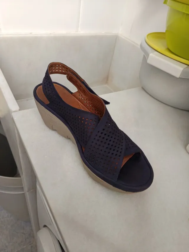 Sandalias Clarks Azul Talla 38