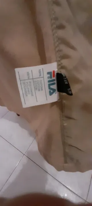 Giubbino Fila Beige Uomo