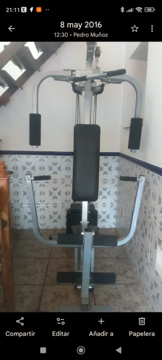 Máquina Multifunción Gimnasio