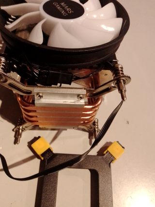 Ventola CPU Mars Gaming MCPU-VR Dual ARGB 120m