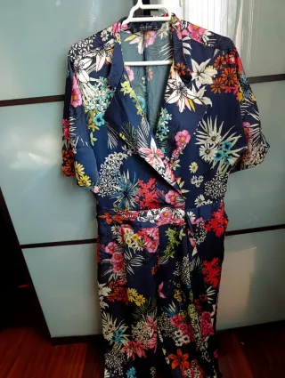 Mono Zara estampado floral
