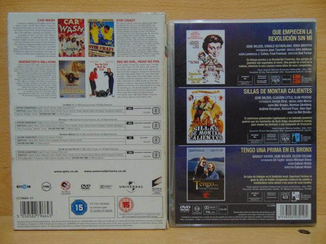 RICHARD PRYOR GENE WILDER Pack de 7 Películas.LEER