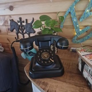 Telefono di Casa Fisso a Filo Stile Antico Vintage
