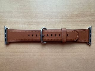 Apple Watch 38mm. Saddle Brown Classic Buckle