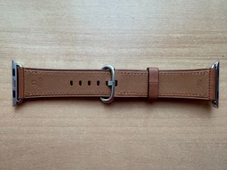 Apple Watch 38mm. Saddle Brown Classic Buckle