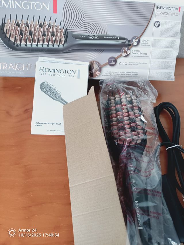 Cepillo Alisador Remington CB7400 Negro