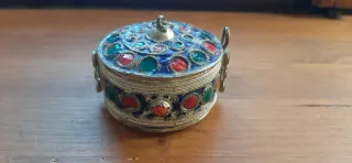 Scatola bracciale berbero vintage boite berbere