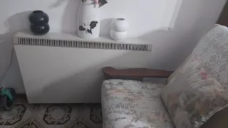 Acumulador de calor con piedras volcánicas