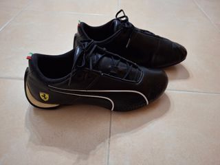 Zapatillas Puma Ferrari Niños T.36 Negras