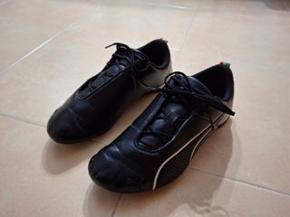 Zapatillas Puma Ferrari Niños T.36 Negras