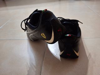 Zapatillas Puma Ferrari Niños T.36 Negras
