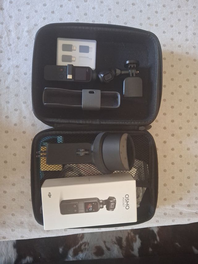 DJI Osmo Pocket Cámara Gimbal + carcasa acuatica