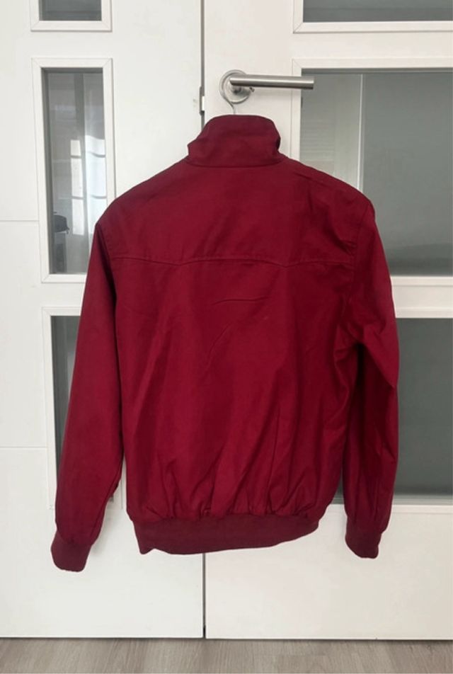 Chaqueta Harrington unonueveocho burdeos