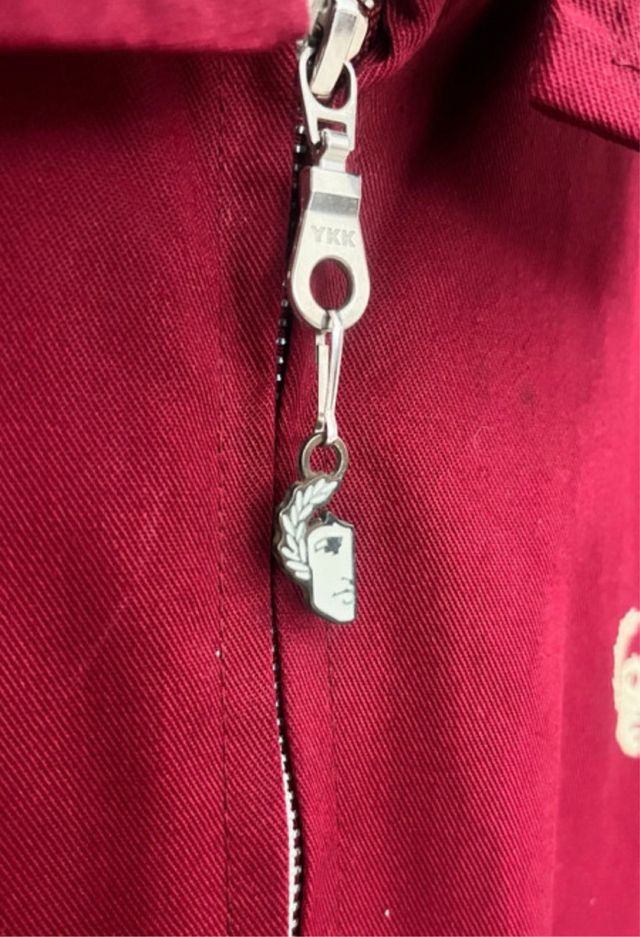 Chaqueta Harrington unonueveocho burdeos