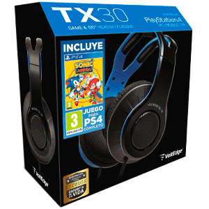 Auriculares Voltedge TX30 + Sonic Mania Plus PS4 (REACONDICIONADO)
