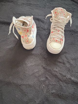 Converse Plataforma Estampado Corazones