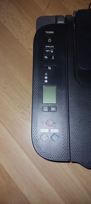 Impresora Canon PIXMA TS3550i Negra