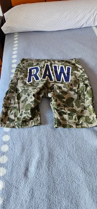 Pantalones cortos camuflaje G-Star RAW Talla 34