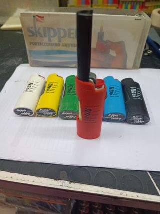 Custodia antivento  accendini Skipper vintage