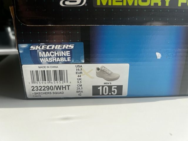 Scarpe bianche Skechers