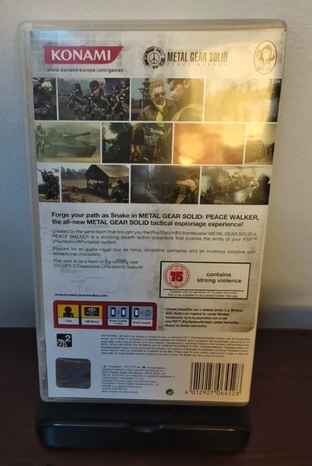 Metal Gear Solid Peace Walker PSP