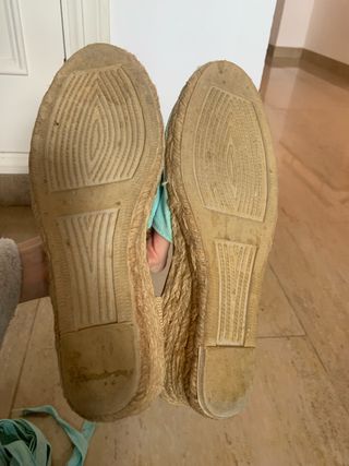Alpargatas cuña Dulce Rubio