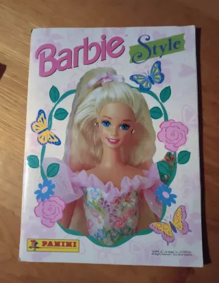 Album figurine Panini Barbie Style anni '90