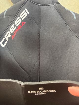 Traje Cressi Apena 7mm Talla 3