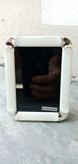 Portafoto placcato argento