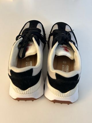 Zapatillas deportivas Lumberjack negras y blancas