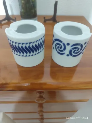 Juego de 2 Cenizeros Sargadelos. Posibilidad lotes