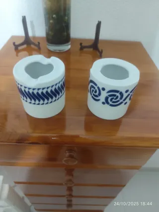 Juego de 2 Cenizeros Sargadelos. Posibilidad lotes