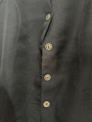 Gilet nero da cameriere