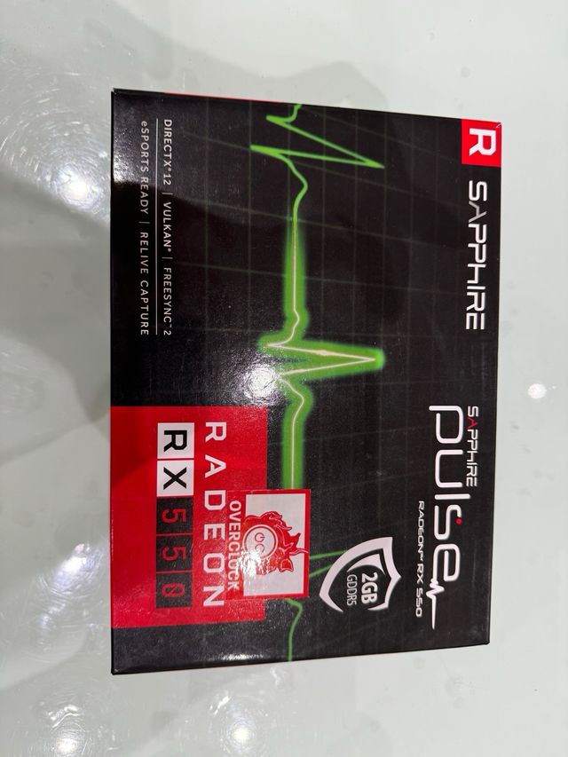 3x Rx 550 Sapphire Pulse Nuove