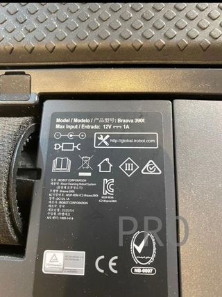 robot de limpieza de suelos iRobot Braava 390t