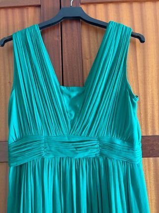 Vestido fiesta con etiqueta