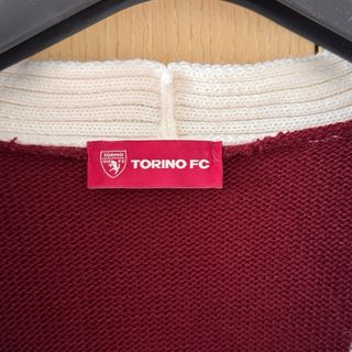 Cardigan Torino FC Uomo Rosso Bianco