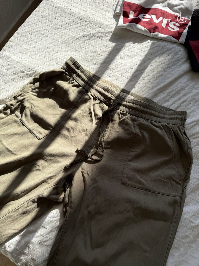 Pantalón Springfield Mujer Talla 44 Verde