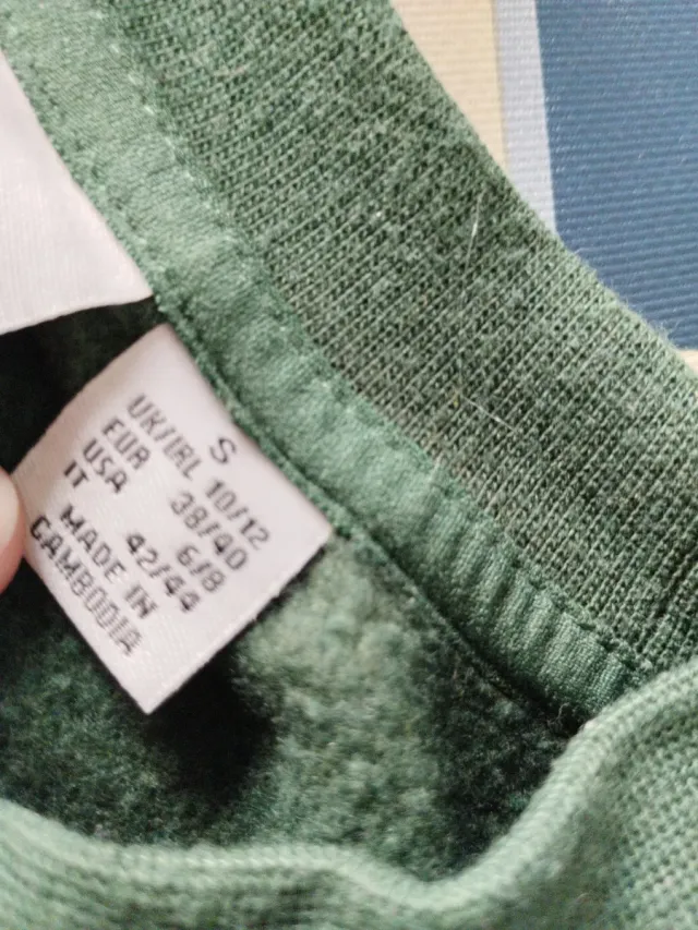 Sudadera Mickey Mouse Primark Verde Talla S