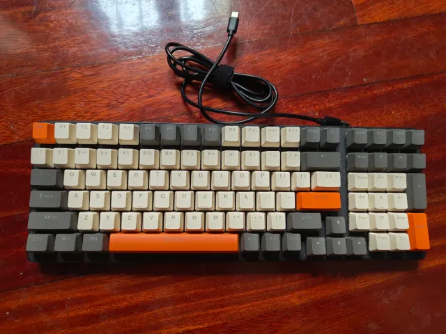 Teclado Mecánico K3 98 Teclas Switch Rojo