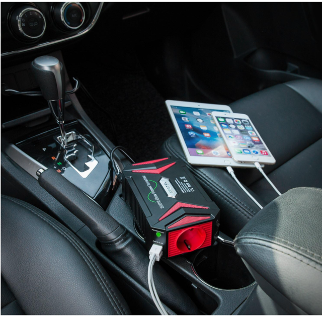 BESTEK Inversor 300W Onda Pura 12V a 220V