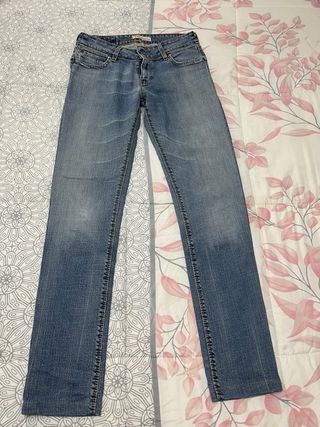 Pantalón Levi's Talle Bajo Azul